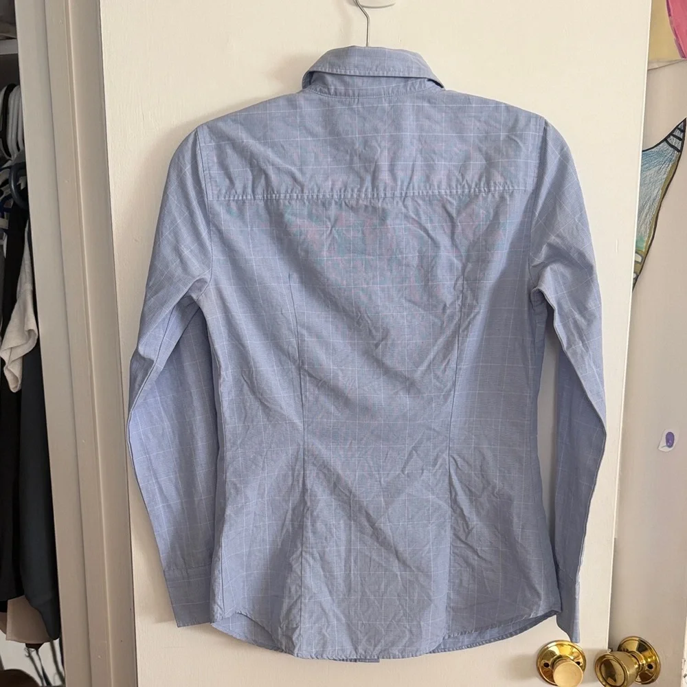 J. Crew Light Blue Men's Button-Up Dress Shirt